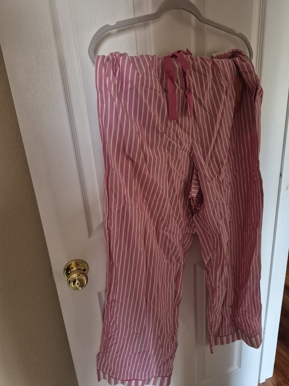 Kids Pink Stripe Pajama Pants - Brand - Picture 1 of 1